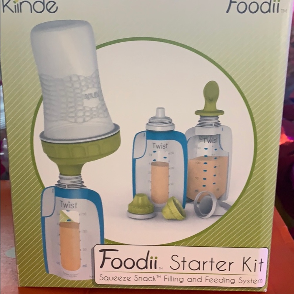 Brand new Kiinde foodie starter kit